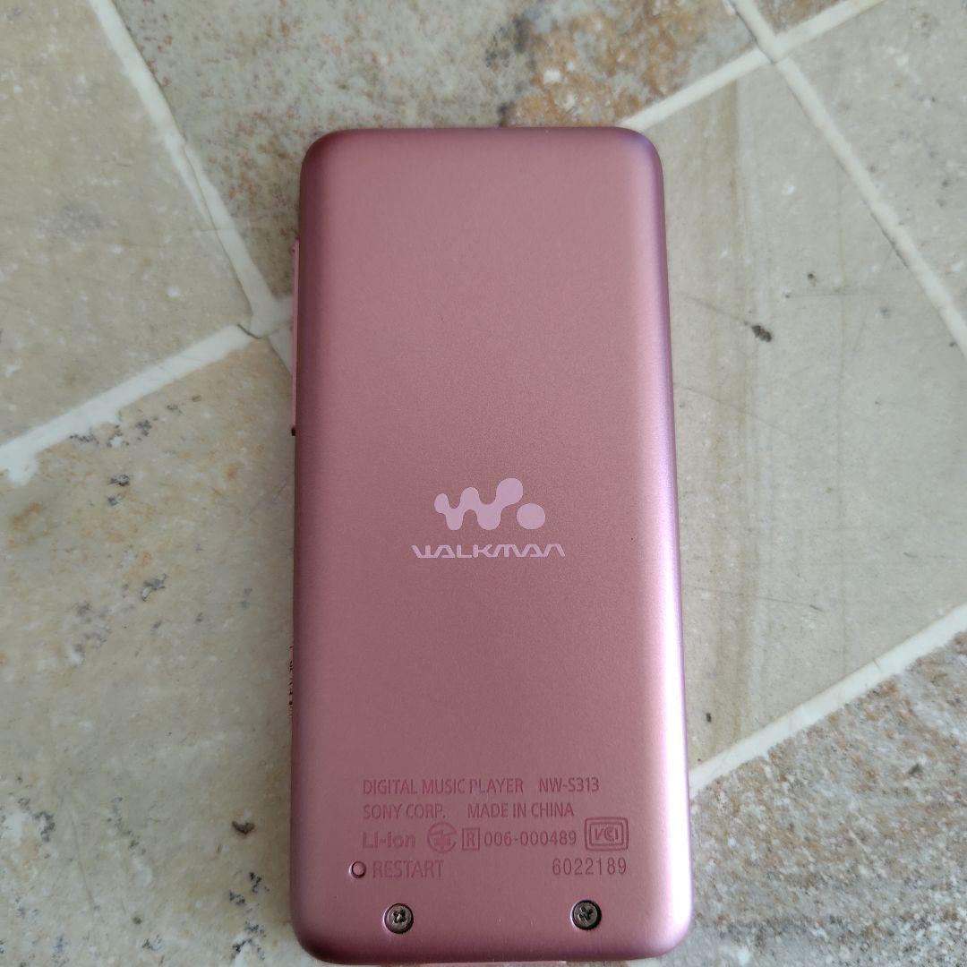 SONY ウォークマン ライトピンク スピーカー付き NW-S313
