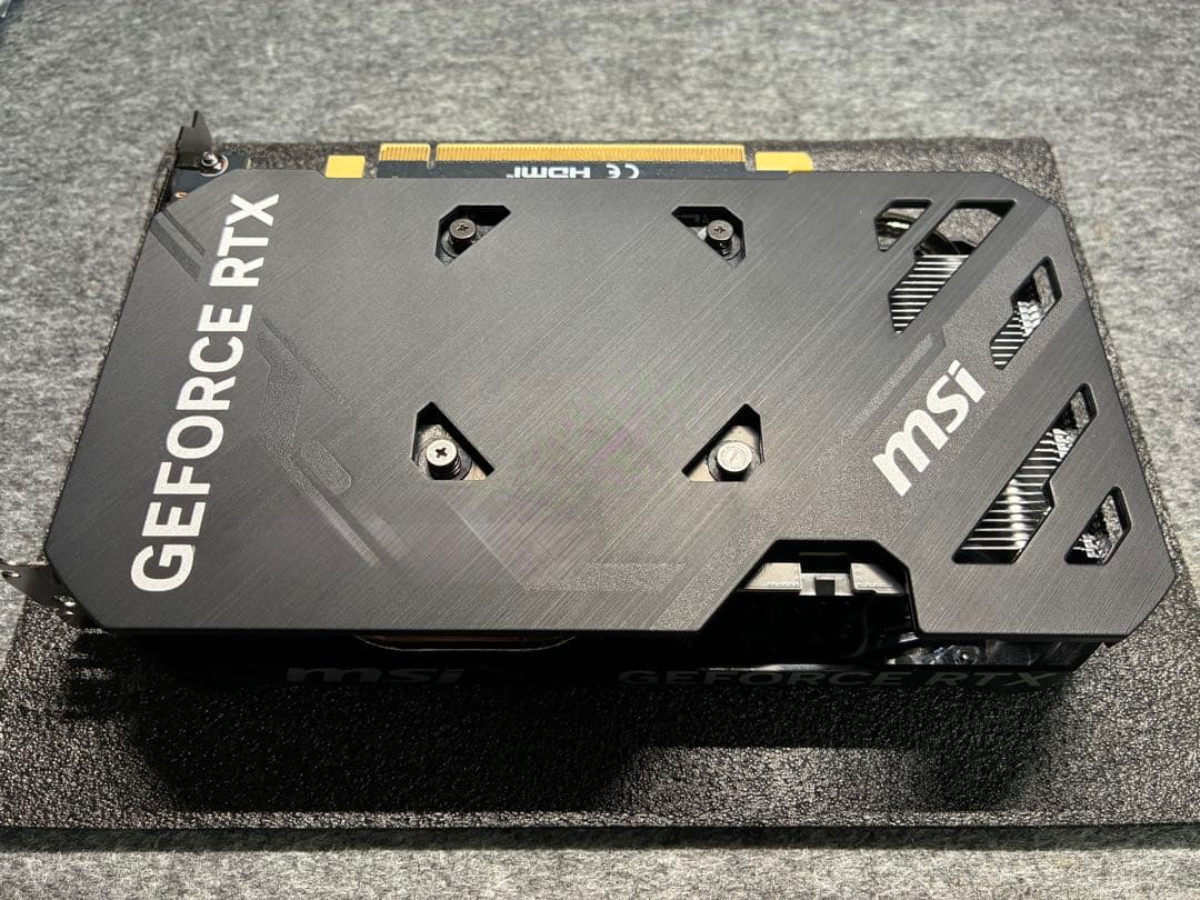 【美品】MSI GeForce RTX 4060 Ti VENTUS 2X