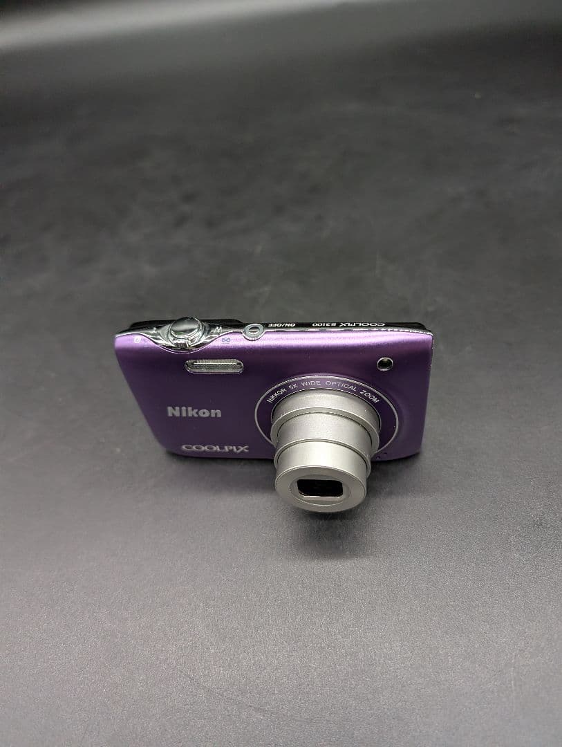 【撮影OK】Nikon COOLPIX S3100 動作確認済 パープル