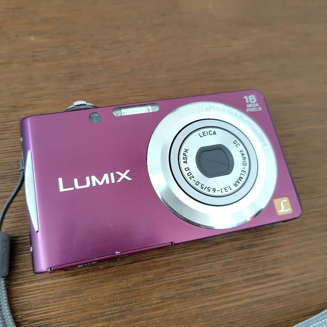 Panasonic DMC-FH5 LUMIX デジタルカメラ パープル
