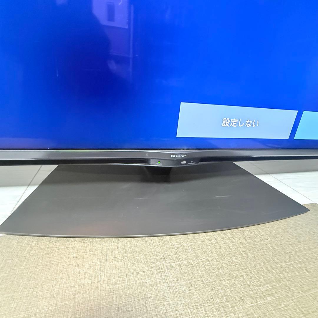 SHARP AQUOS 60型　液晶テレビ　4k 送料込　4T-C60BN1