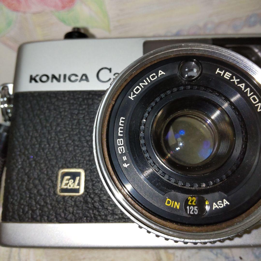 ☆☆露出計動作❕極上美品 完動品☆☆KONICA C35 E＆L