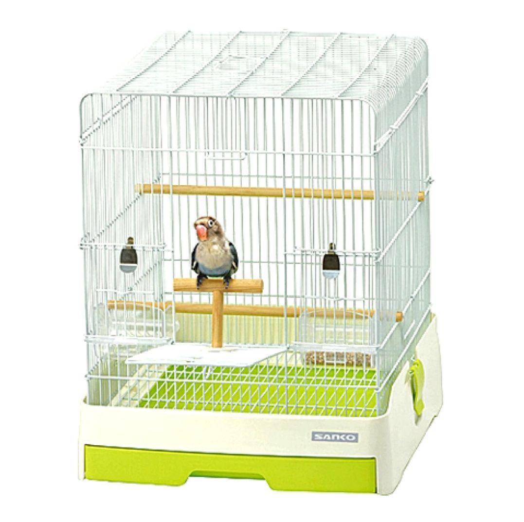 ほぼ未使用　鳥かご　サンコー　Easy  Bird　37-GR　グリーン