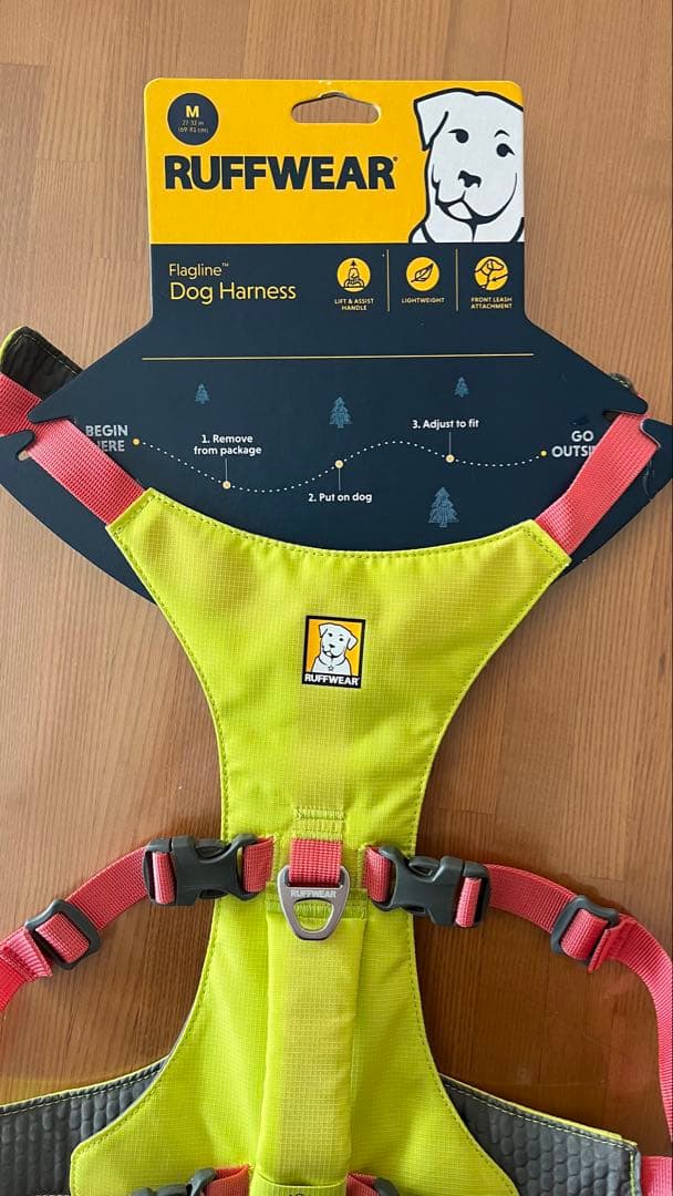 ゆうたん出品Flagline Dog Harness M