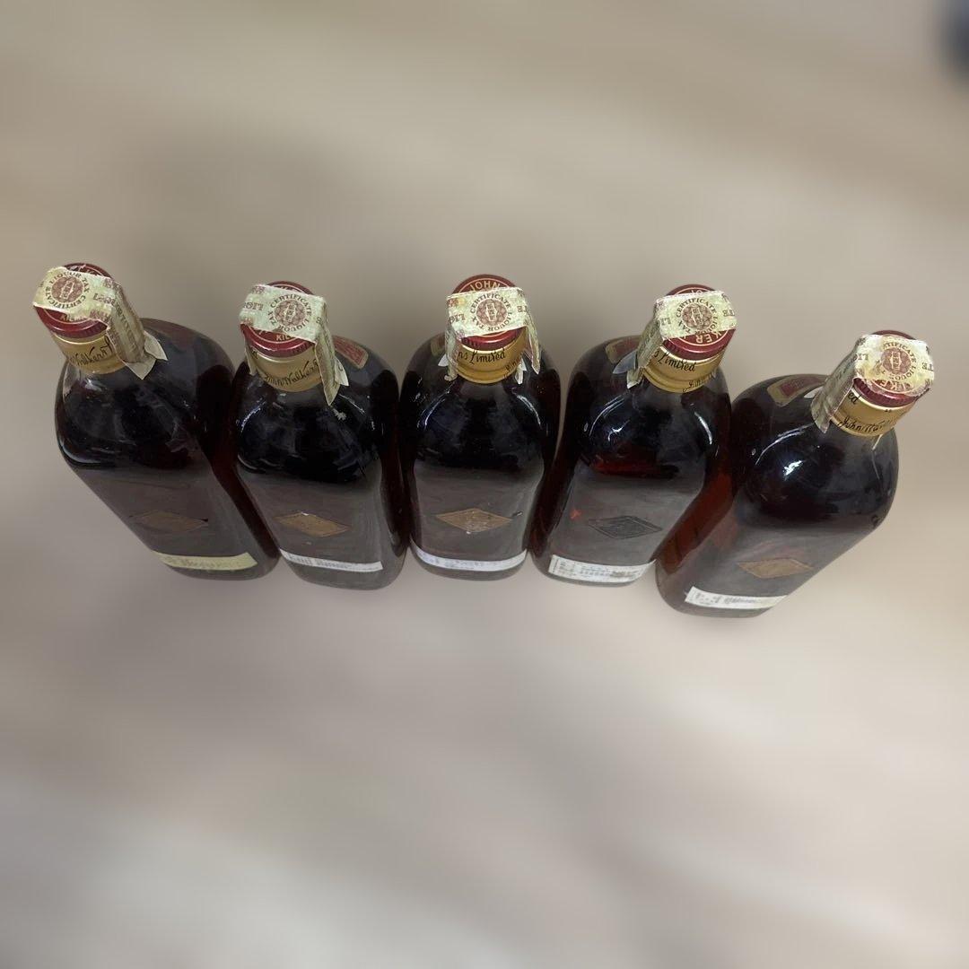 [未開栓]ジョニーウォーカー　レッドラベル　760ml 43度　　5本セット