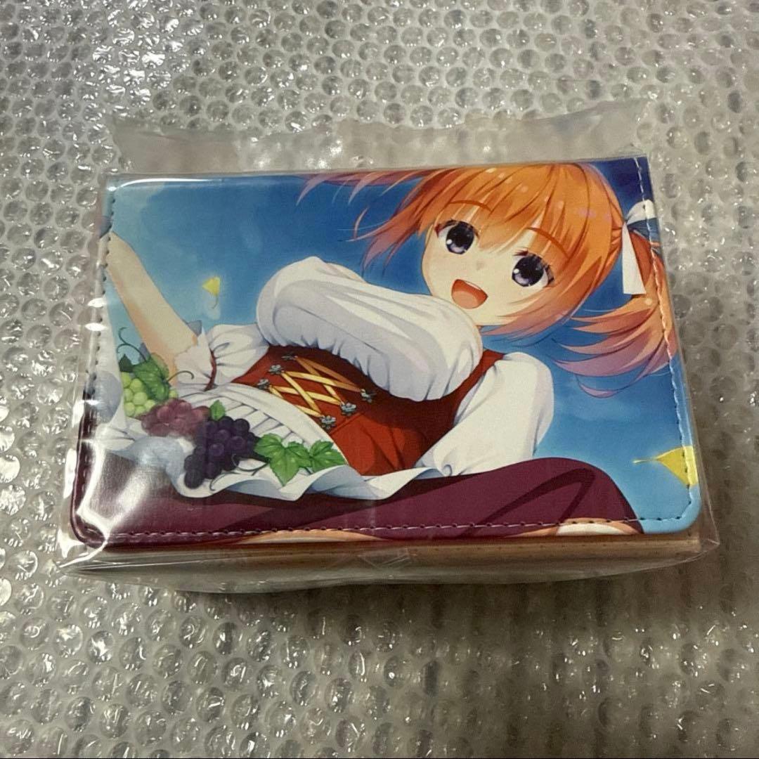 ゆずソフト 合皮製デッキケースW 喫茶ステラと死神の蝶 「墨染 希」