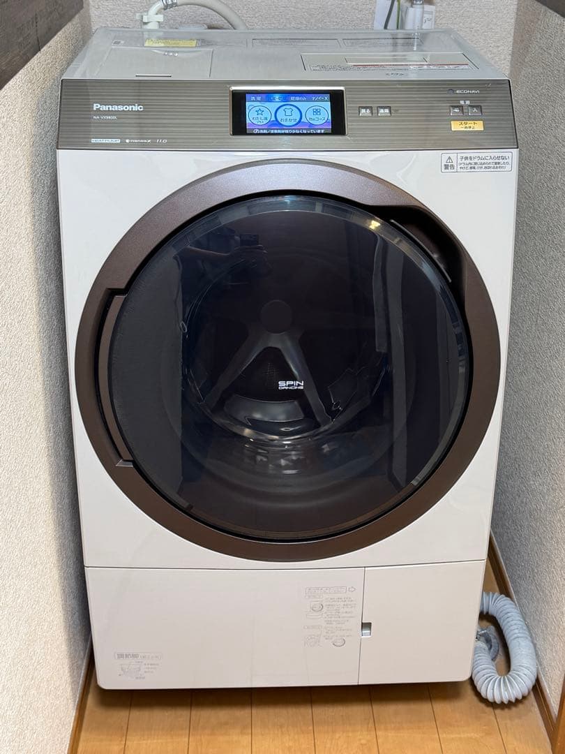 Panasonic ドラム式洗濯機 NA-VX9800L ナノイーX搭載