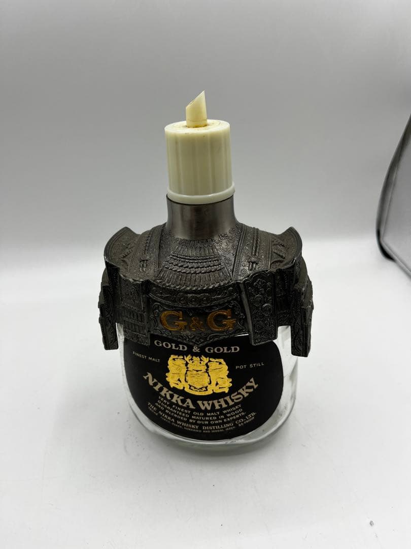 ニッカウィスキー ボトルキャップ　カバー　 G&G 戦国武将 鎧兜　甲冑　空瓶