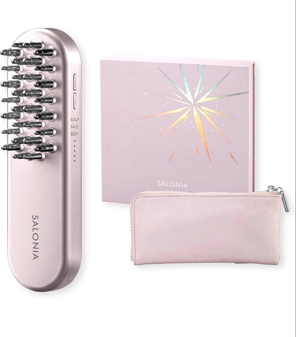 SALONIA サロニア EMS リフトブラシ ピンク 限定ギフトBOX