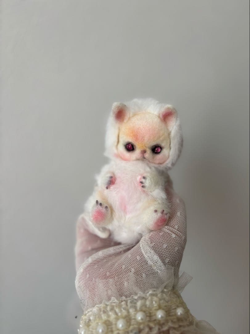 アートドール　No.55うさぎ幻獣　羊毛フェルト
