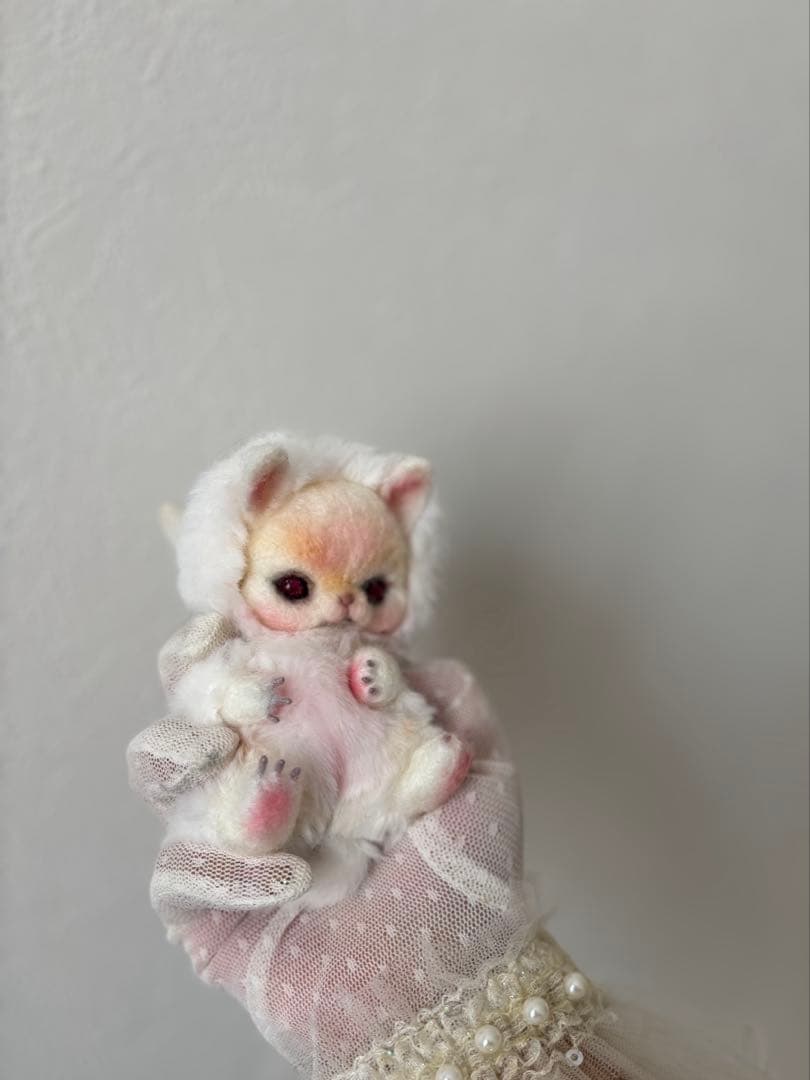 アートドール　No.55うさぎ幻獣　羊毛フェルト