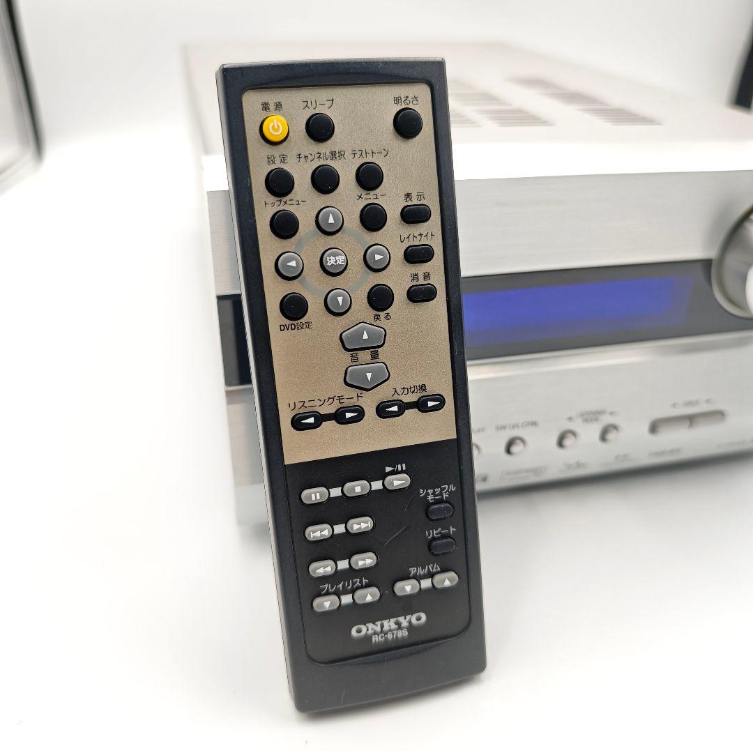 【美品・完全動作◎】ONKYO AVアンプ SA-205HD リモコン付き