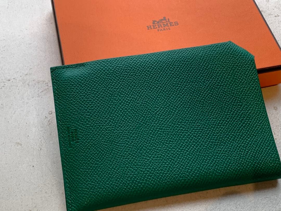 【新品未使用】HERMES TarmacタルマックPMエプソン　パスポートケース