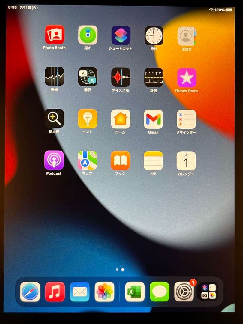 【美品】iPad mini 第5世代 space gray（バッテリー100%）