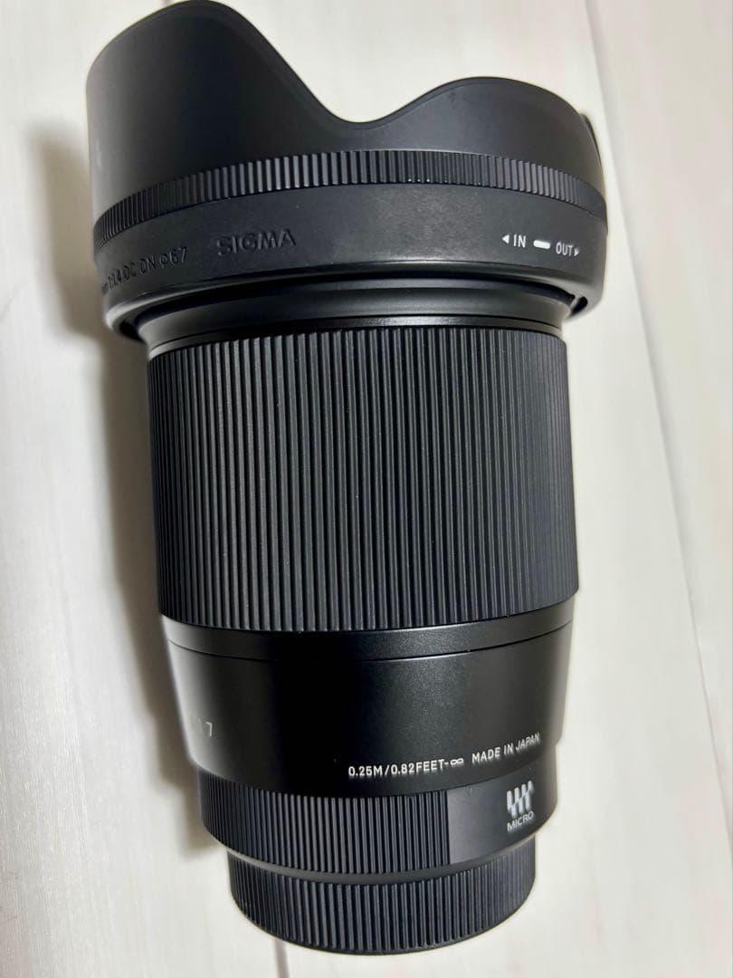 SIGMA 16mm F1.4 DC DN 単焦点 広角 マイクロフォーサーズ