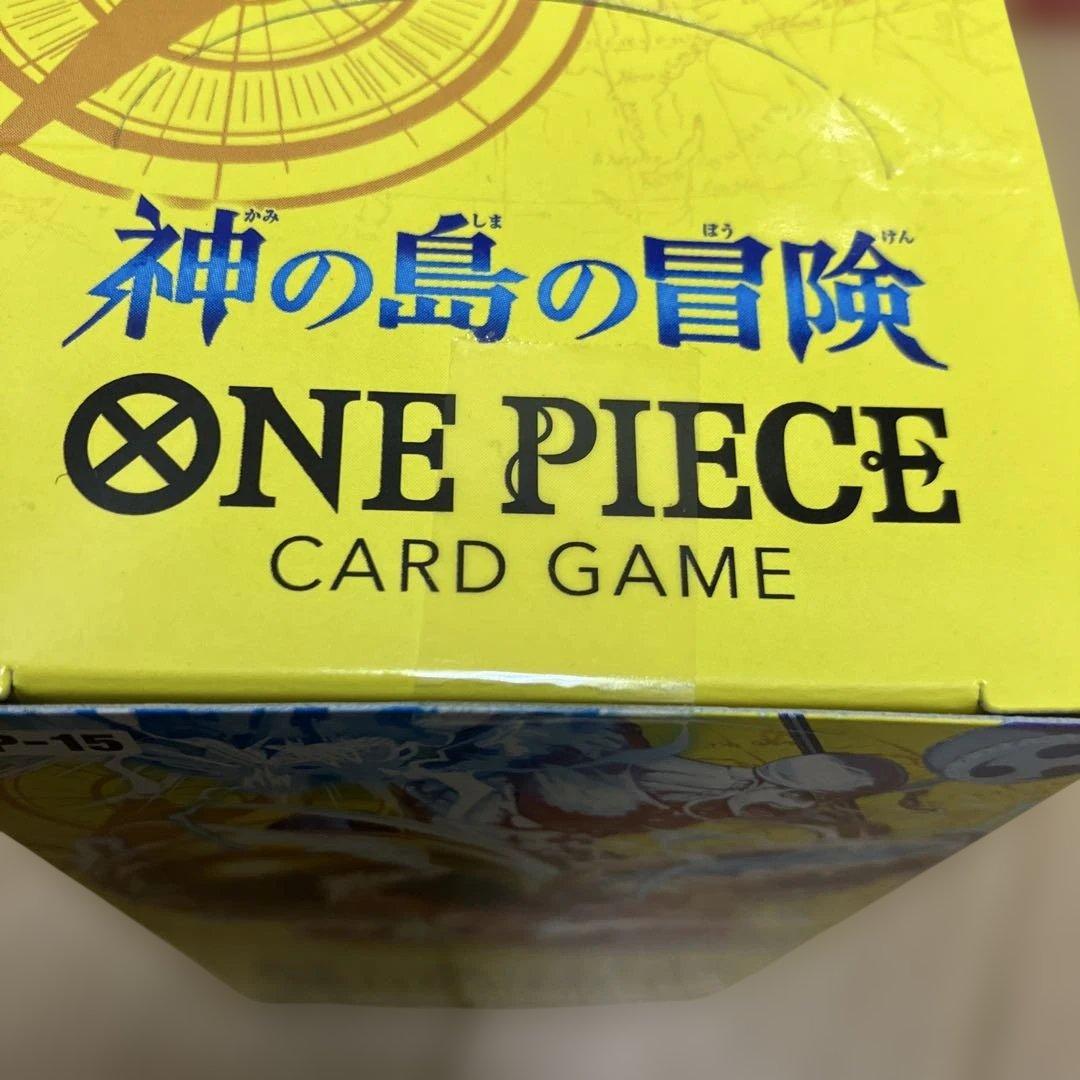 神の島の冒険 ONE PIECE CARD GAME 24パック入りテープ付き