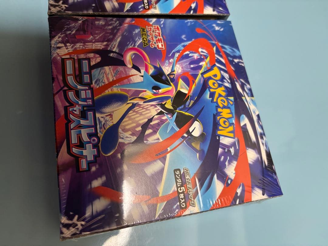ポケモンカードゲーム ニンジャスピナー BOX シュリンク付き　ポケカ　2箱