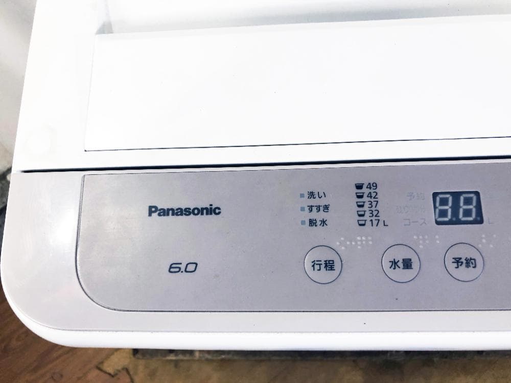 ★Panasonic 6kg 洗濯機【NA-F60B14】GBUZ