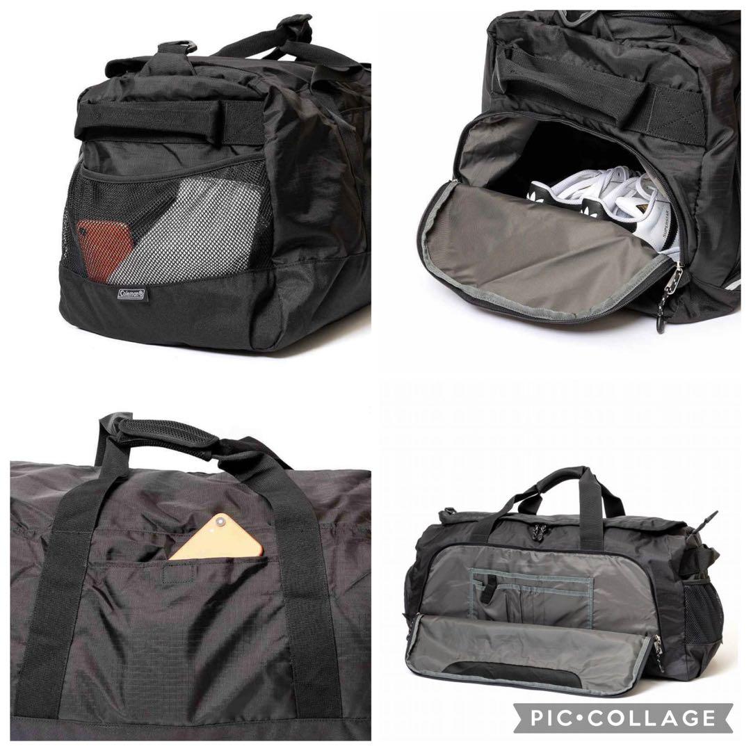 Coleman コールマン ボストンバッグ 旅行 修学旅行 トラベル 80L