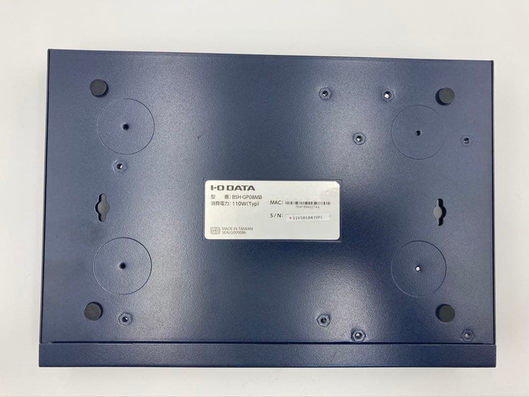 I-O DATA BSH-GP08MB スイッチングハブ 8ポート