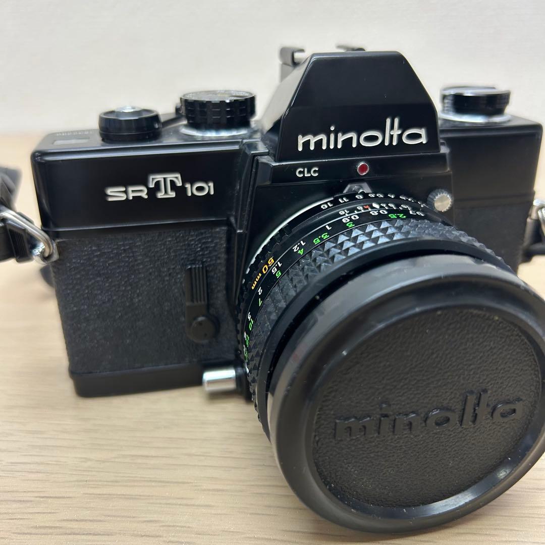 Minolta ミノルタ SRT 101 ブラック 一眼レフカメラ B106