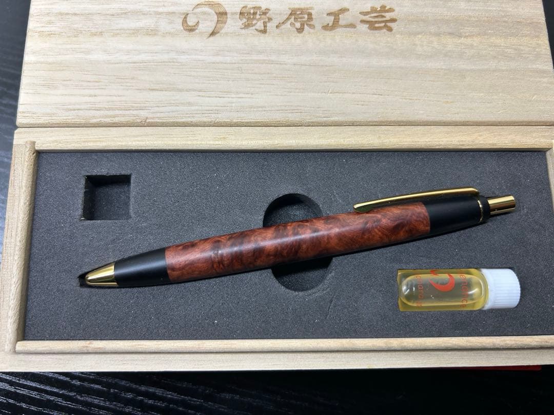 野原工芸 特上花梨瘤 ボールペン