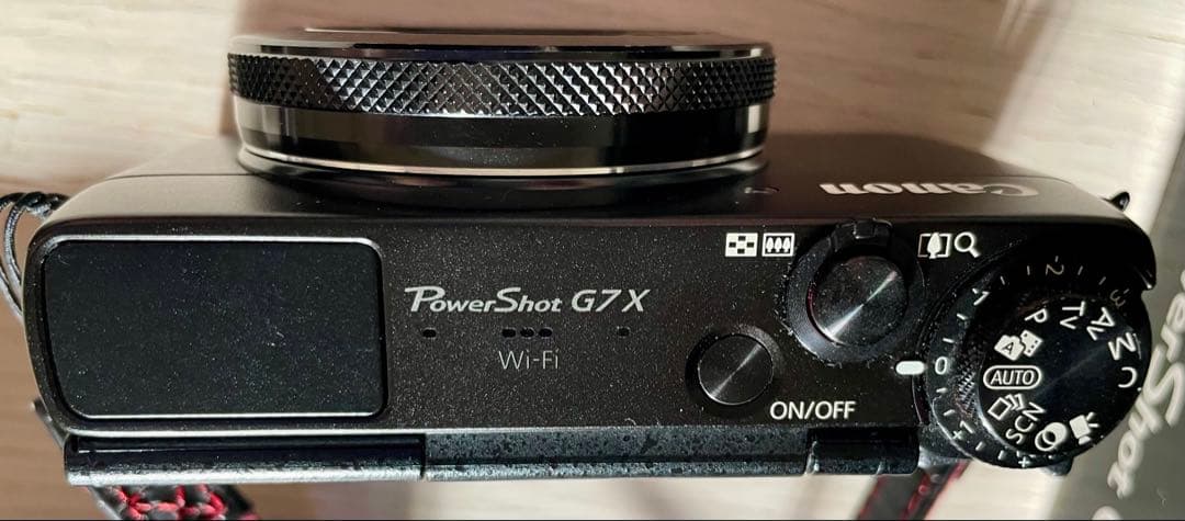 Canon PowerShot G7X 本体と付属品