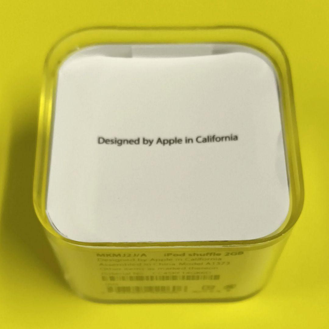 【未使用品】Apple iPod shuffle 2GB ブラック 第4世代