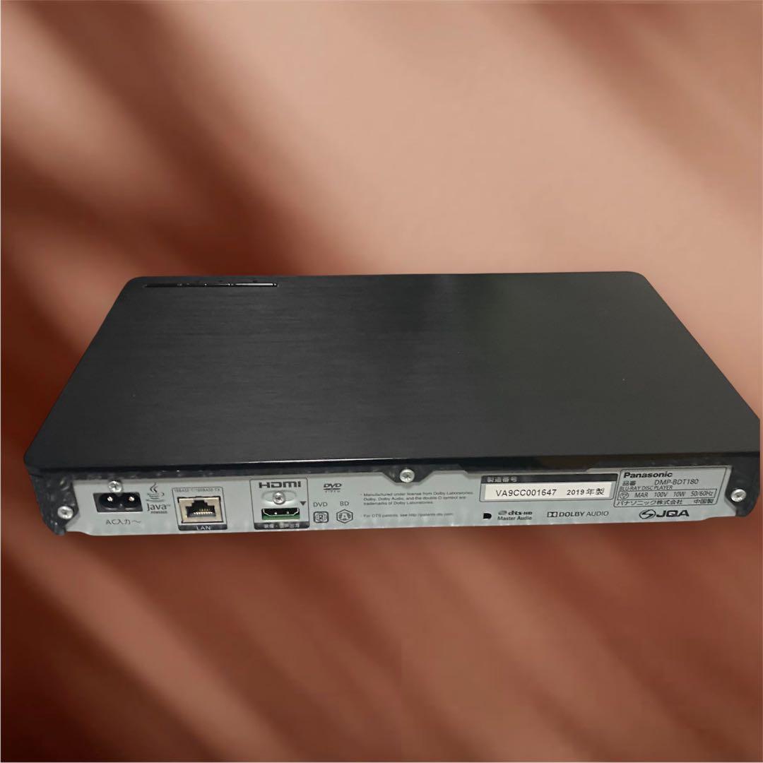 【Panasonic】ブルーレイプレーヤー DMP-BDT180 リモコン付
