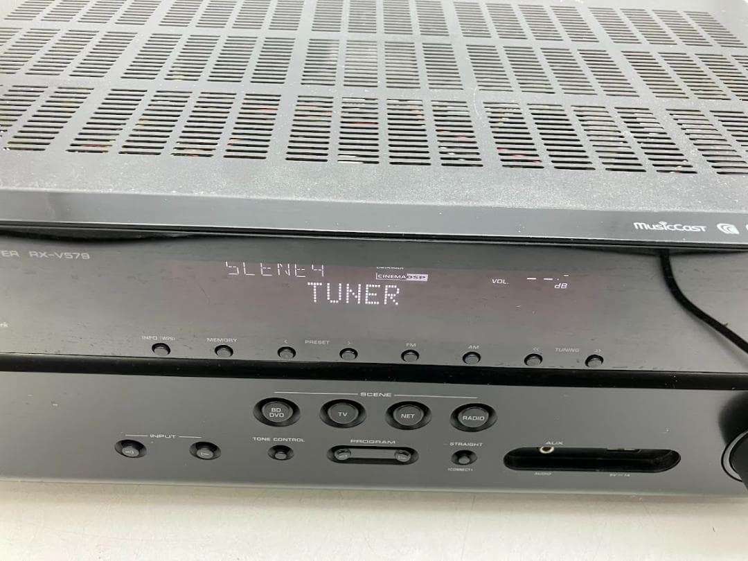 アンプ YAMAHA NAYURAL SOUND AV RECEIVER RX-V579