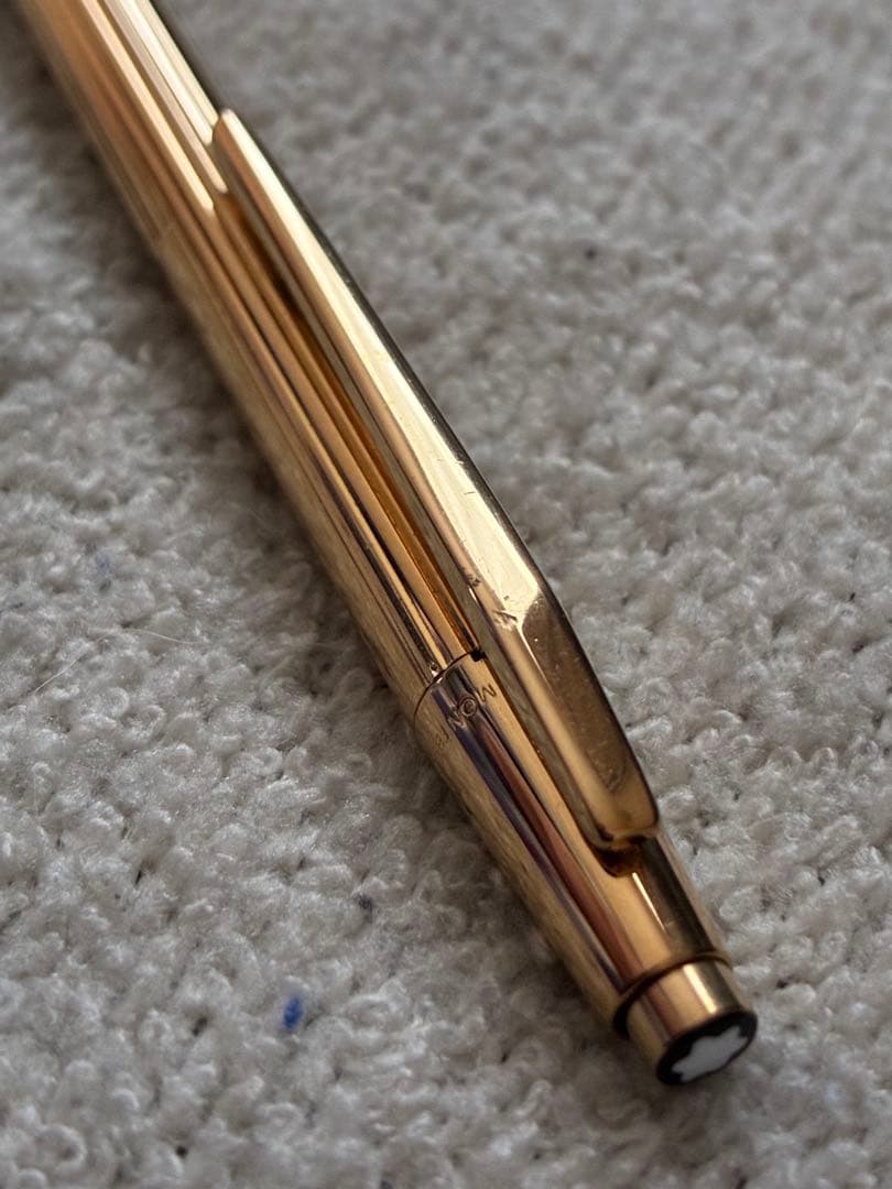 ◾️美品◾️MONT BLANC モンブラン ◾️ノブレス ボールペン◾️ゴールド色