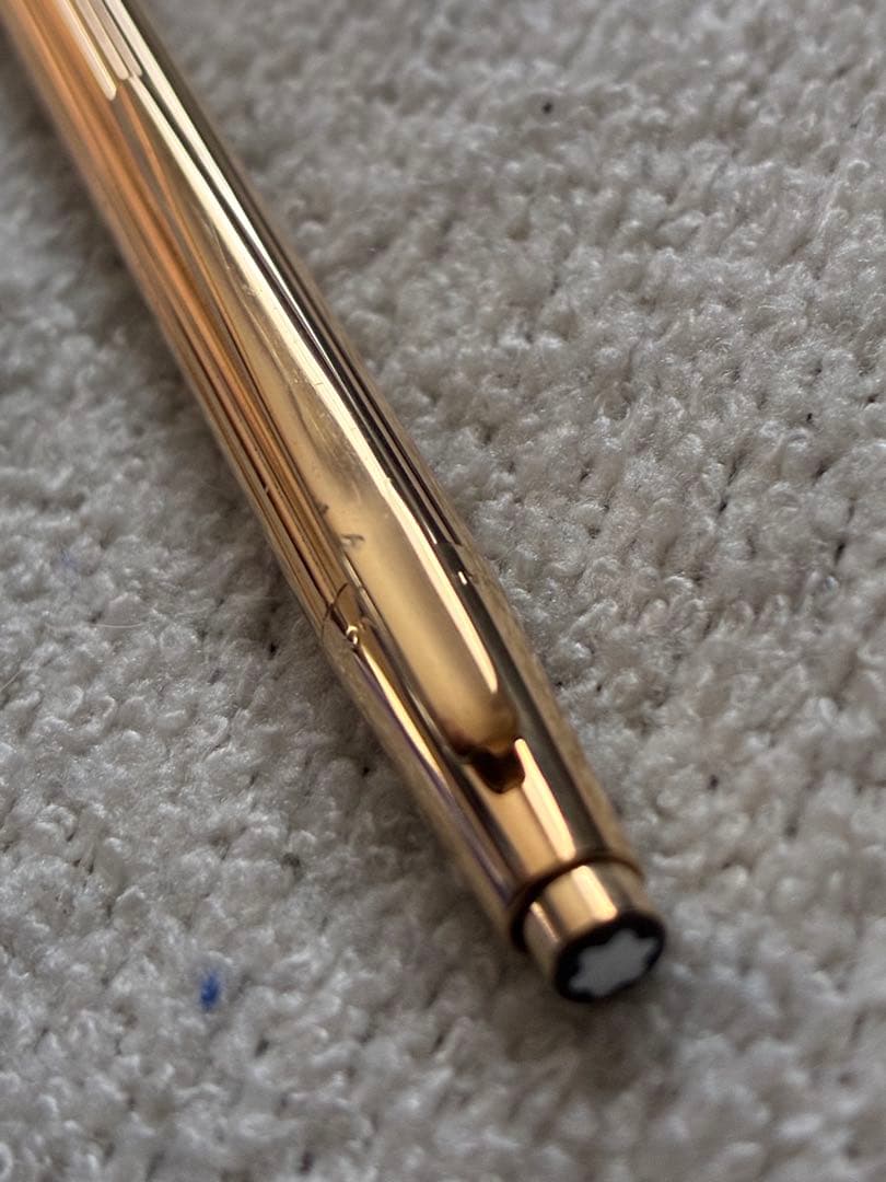 ◾️美品◾️MONT BLANC モンブラン ◾️ノブレス ボールペン◾️ゴールド色