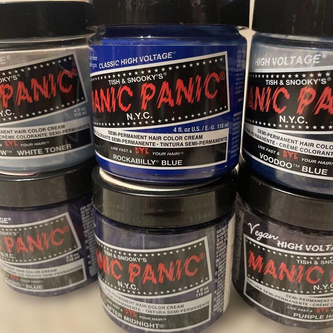 MANIC PANIC マニパニ6個まとめ売りセミパーマネントヘアカラークリーム