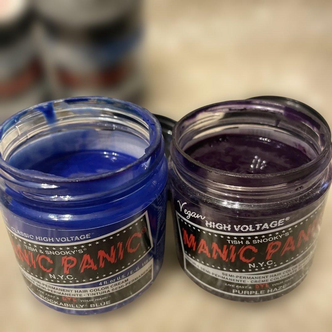 MANIC PANIC マニパニ6個まとめ売りセミパーマネントヘアカラークリーム