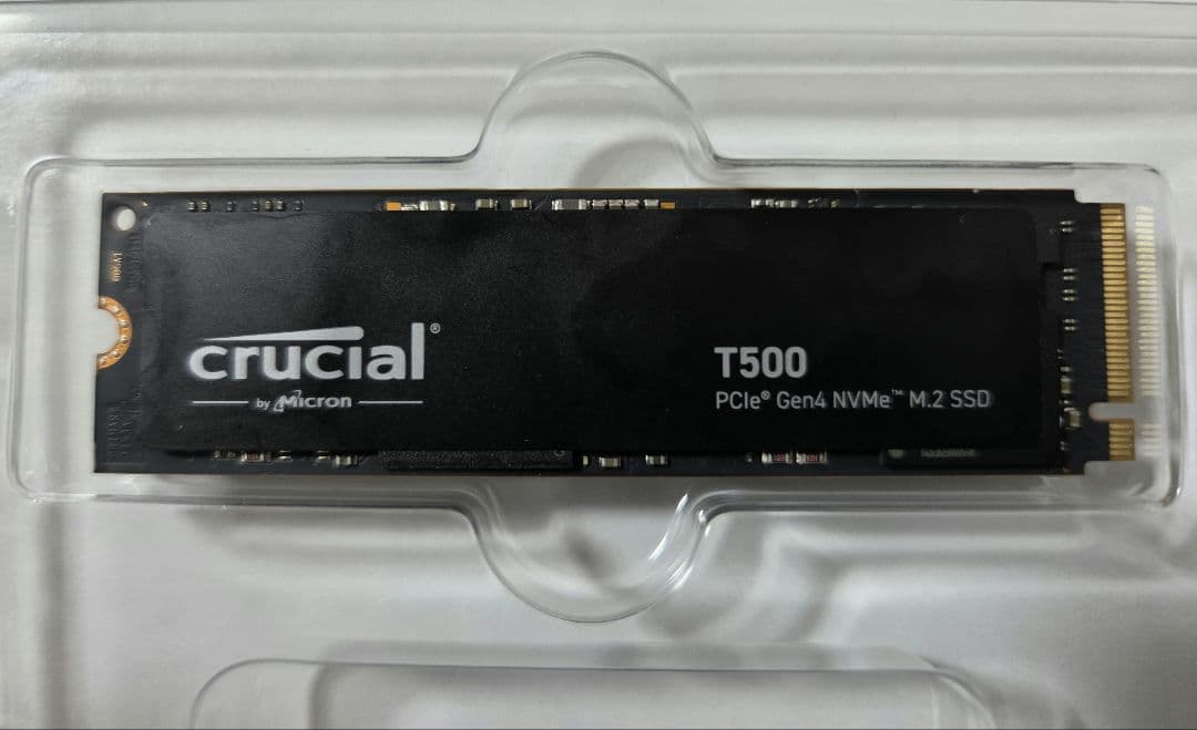 内蔵型SSD Crucial 4TB M.2SSD T500 CT4000T500SSD3JP