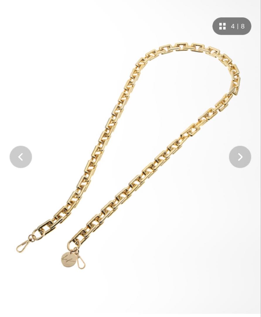 新品未使用 LA COQUE FRANCAISE BIG CHAIN ストラップ