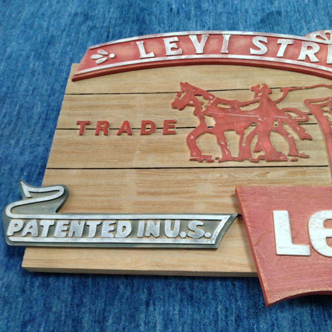 Levi's 看板 レア 希少 サイン リーバイス 501