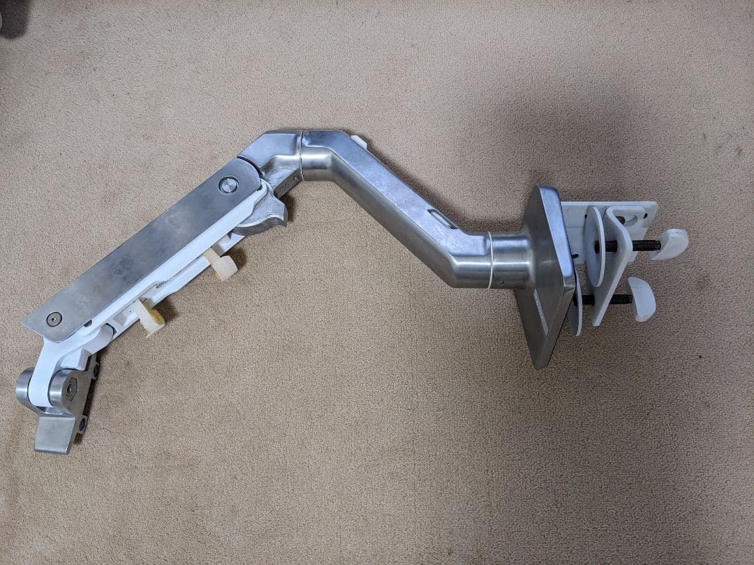ergotron エルゴトロン HX モニターアーム シングル アルミ色