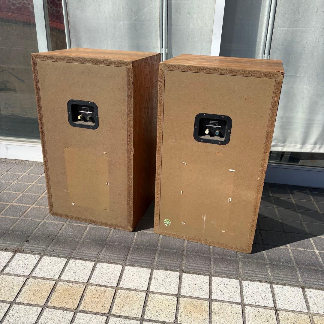 希少 PIONEER パイオニア CS-T7 3ウェイ スピーカー ペア セット