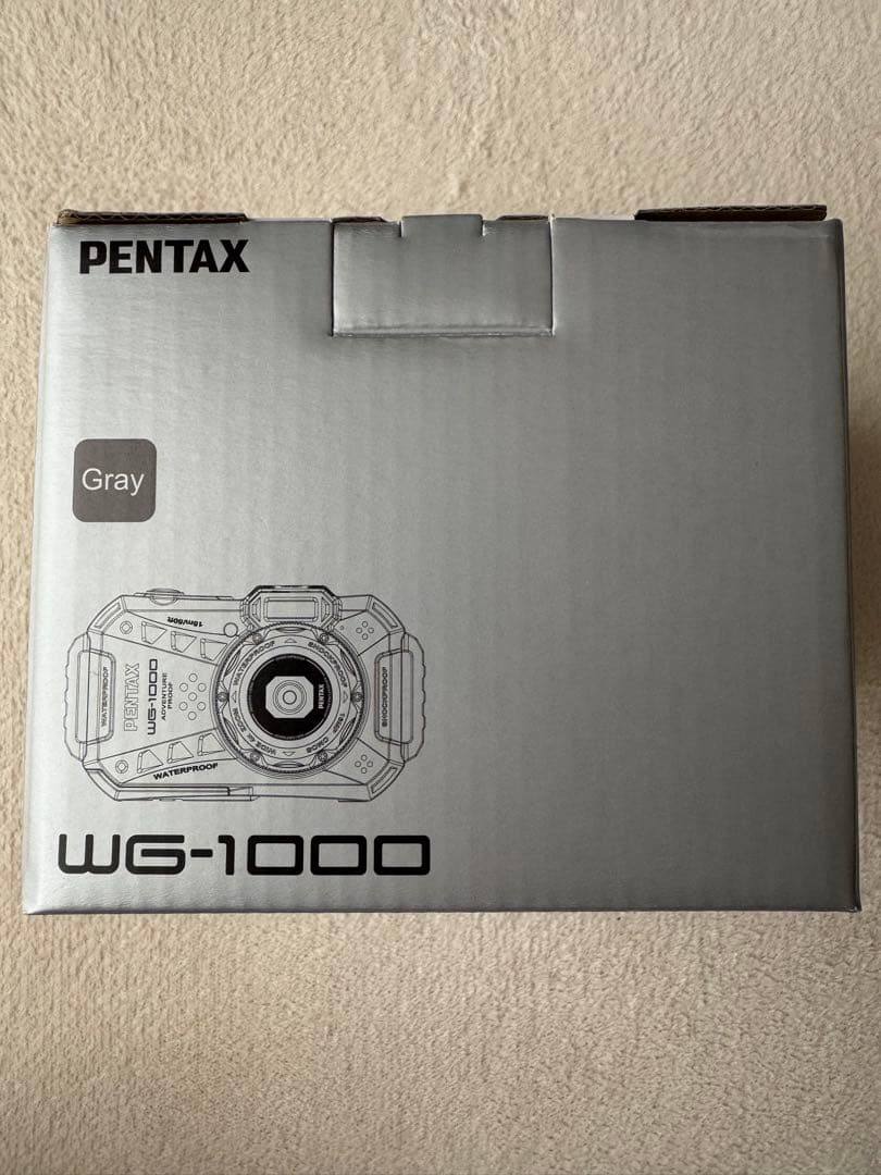 PENTAX ペンタックス wg-1000 グレー Gray 新品未使用