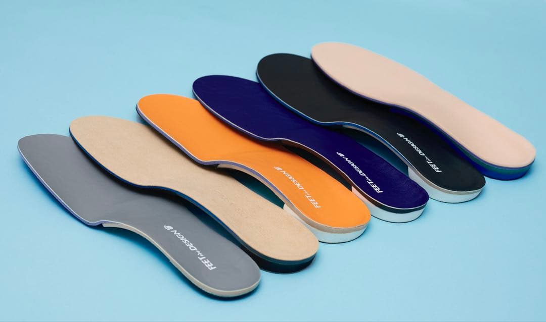 FEET in DESIGN オーダーメイドインソール　室内外2足セット