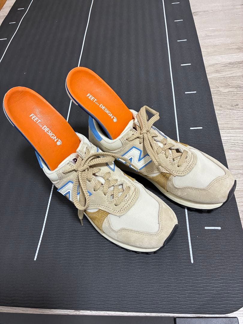 FEET in DESIGN オーダーメイドインソール　室内外2足セット