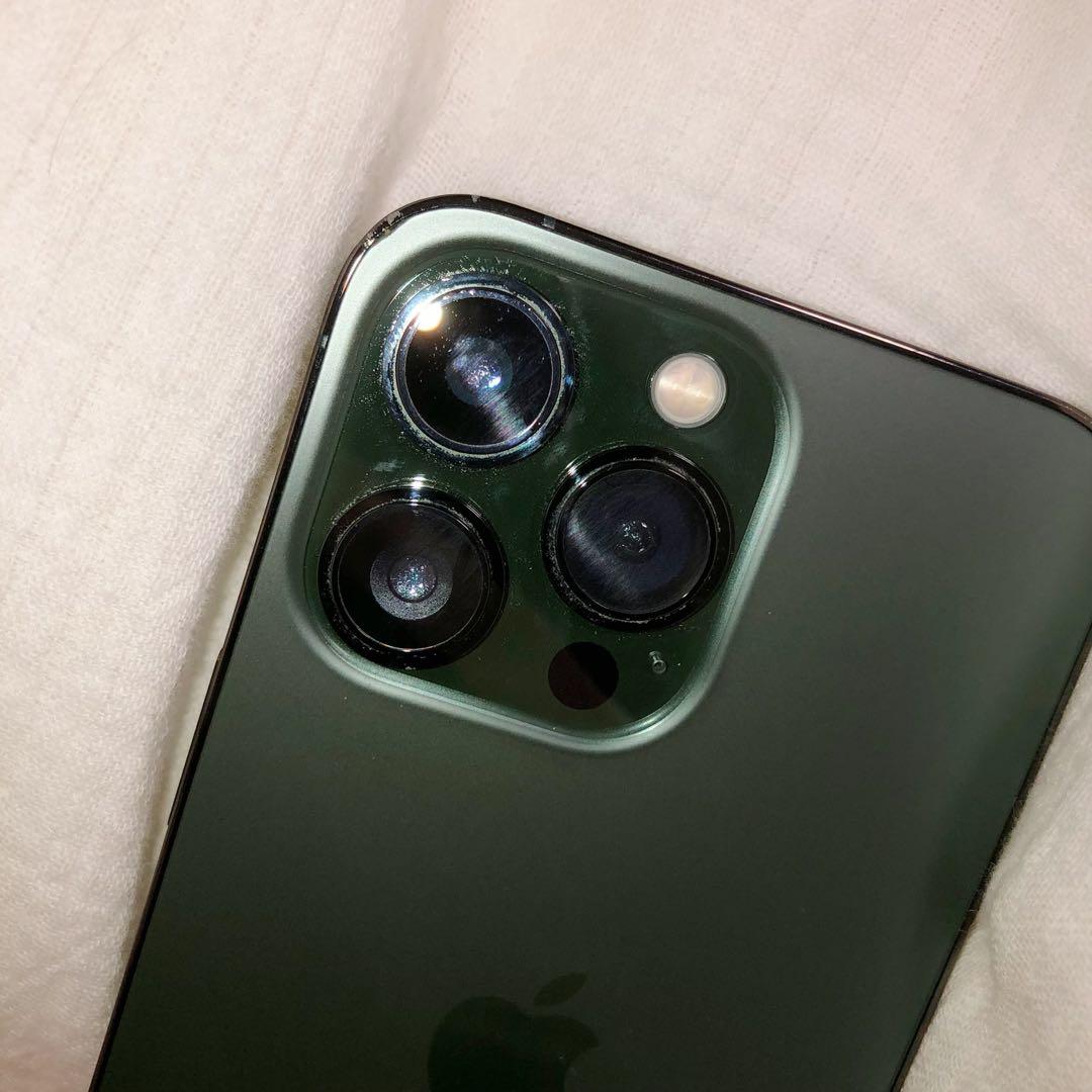 iPhone13 Pro グリーン 限定カラー SIMフリー AirPods付き