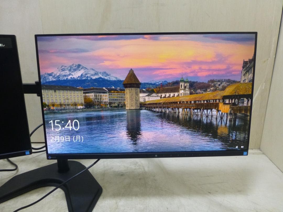 EIZO 23.8インチ FlexScan 液晶モニター 2台セット アーム付き