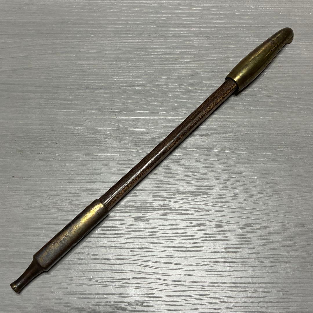 馬？彫刻装飾　喫煙具 キセル　煙管　古道具　年代物　動物　インテリア