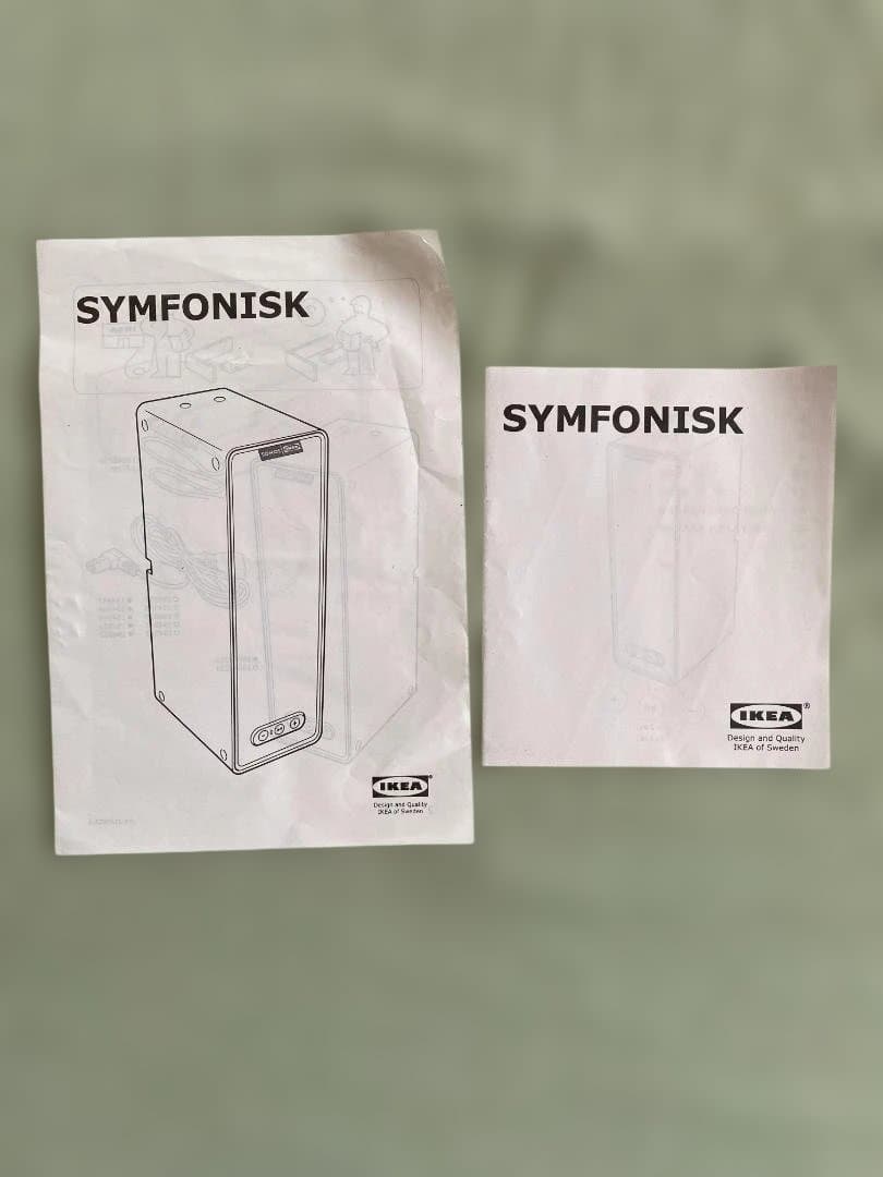 Sonos SYMFONISK ブックシェルフスピーカー 第1世代 ブラック