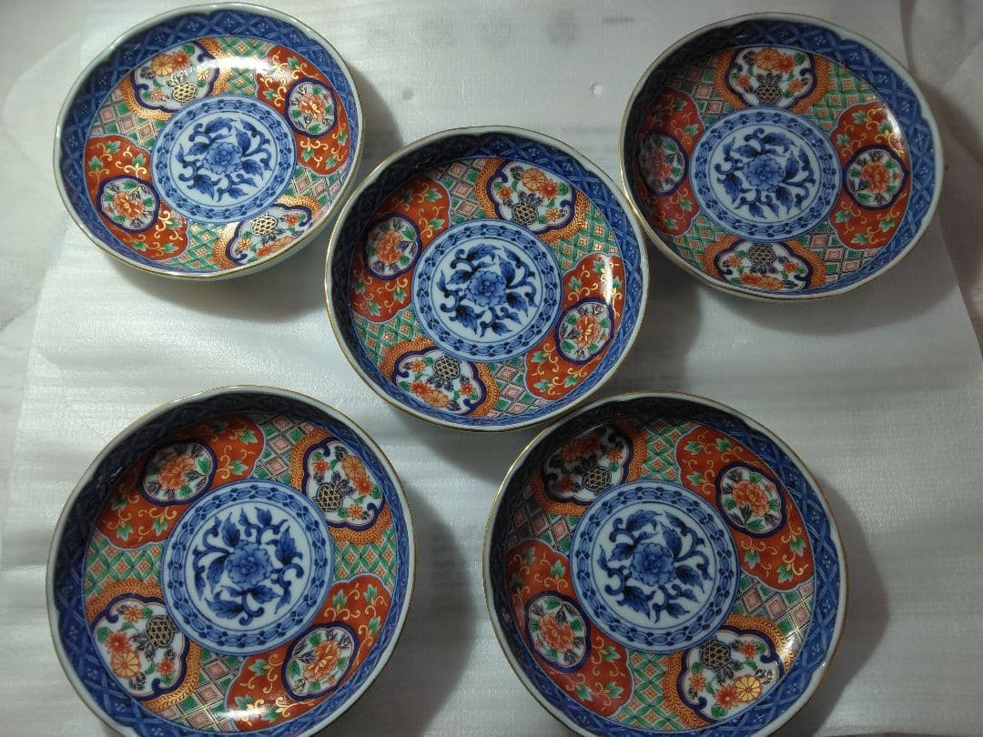 古伊万里焼　染錦