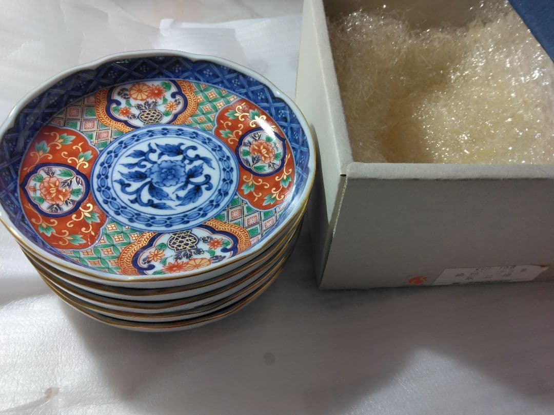 古伊万里焼　染錦
