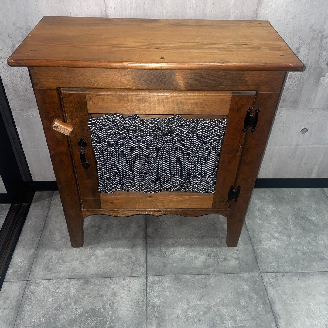 カントリー家具 ハート 収納棚