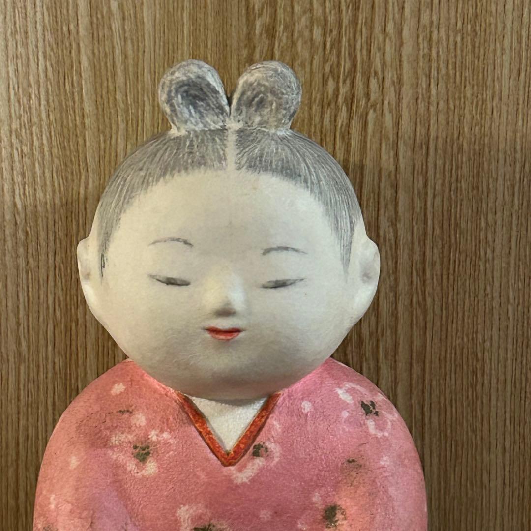 紙塑人形　立雛